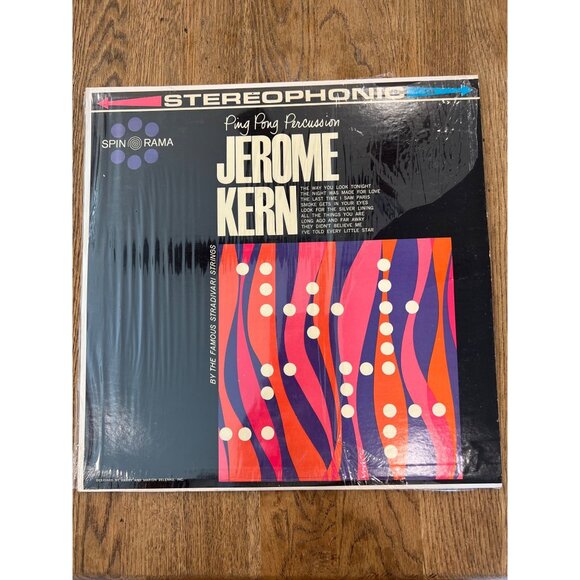 Tribute To Jerome Kern Ping Pong Percussion Vinyl Record LP Album S-66-A - Picture 1 of 5
